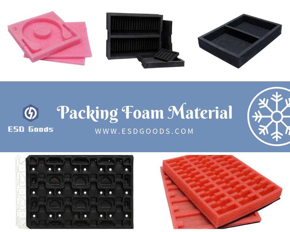 Foam Sheet Packing Material  Pink and black Foam for Packaging