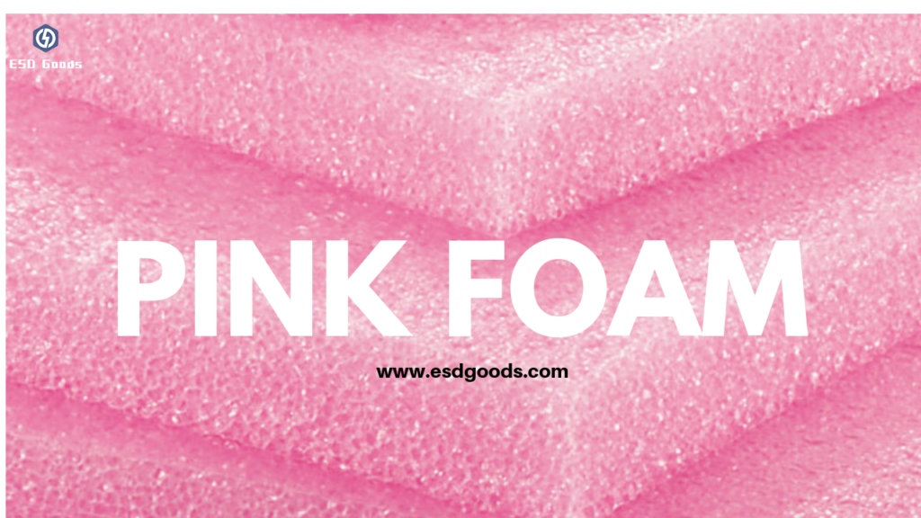 Foam Sheet Packing Material  Pink and black Foam for Packaging –ESDGoods