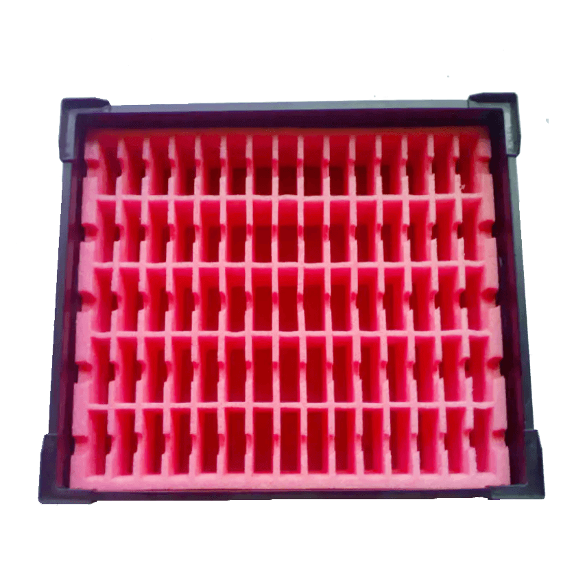 932887-2 Water-Resistant Closed Cell, Foam Sheet, Anti-Static Polyethylene,  3/8, 24, 36, Pink