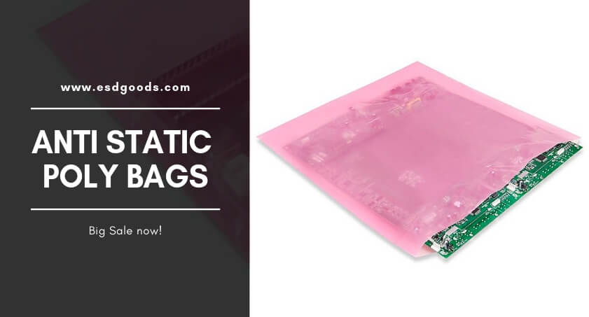Pink Anti Static Bags | Amine Free Pink ESD Bag | STATICO | STATICO